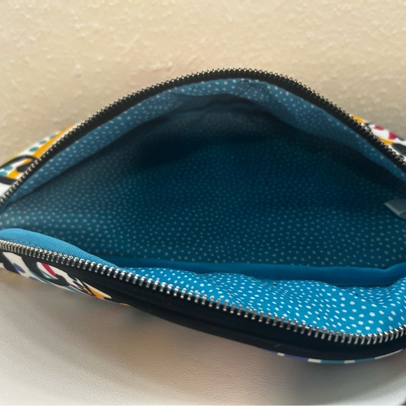 Rainbow Fanny pack or shoulder bag.  Made by Brighton TL. - Picture 3 of 4